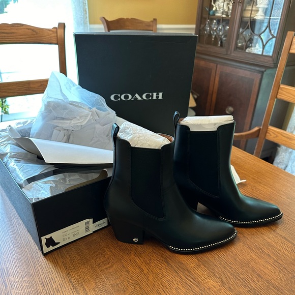 Coach Pierce Leather Bootie - Picture 2 of 6